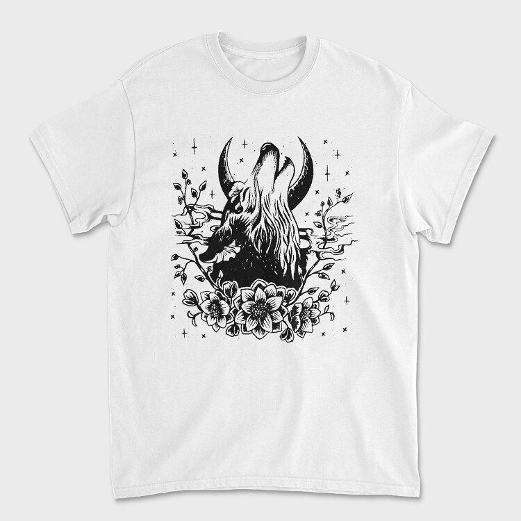 Howling Wolf Tote, Tricou Barbati (Unisex)