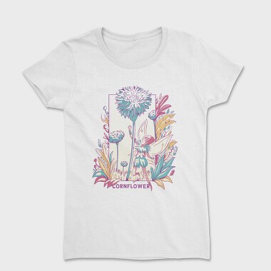 Winged Fairy With Flowers Fairy Core, Tricou Femei