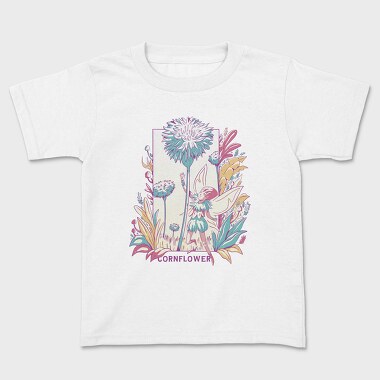 Winged Fairy With Flowers Fairy Core, Tricou Copii