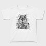Wolf And Bike, Tricou Copii