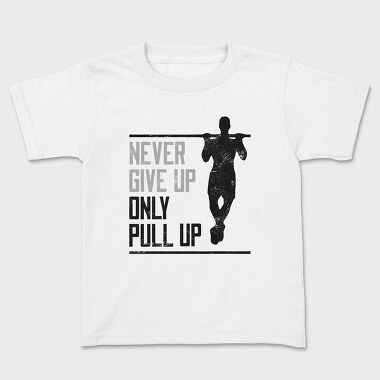 Person Exercising Calisthenics One More Rep, Tricou Copii