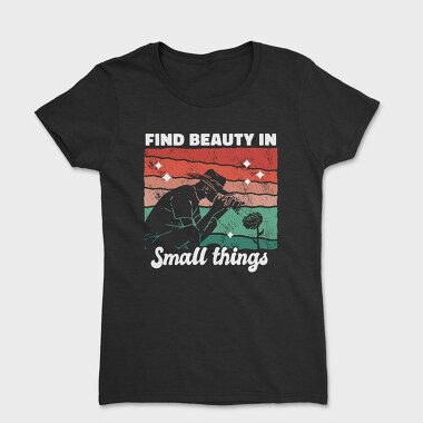 Photographer Retro Beauty In Small Things, Tricou Femei