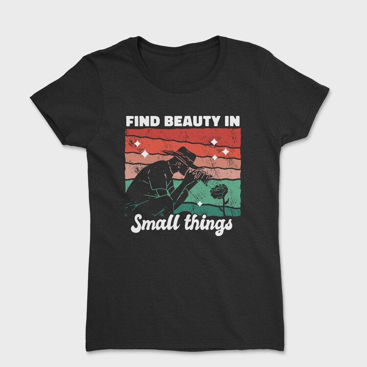 Photographer Retro Beauty In Small Things, Tricou Femei