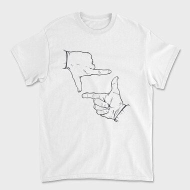 Photographic Hands Photo, Tricou Barbati (Unisex)