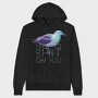 Seagull Bird Animal Funny, Hanorac Oversize Barbati (Unisex)