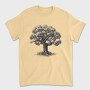 Serene Oak Tree, Tricou Barbati (Unisex)