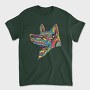 Huichol Colorful Wolf, Tricou Barbati (Unisex)