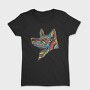 Huichol Colorful Wolf, Tricou Femei