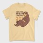 Human Sloth Quote Im A Sloth, Tricou Barbati (Unisex)