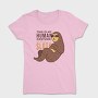 Human Sloth Quote Im A Sloth, Tricou Femei