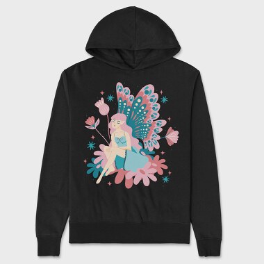 Magical Fairy In Nature, Hanorac Oversize Barbati (Unisex)