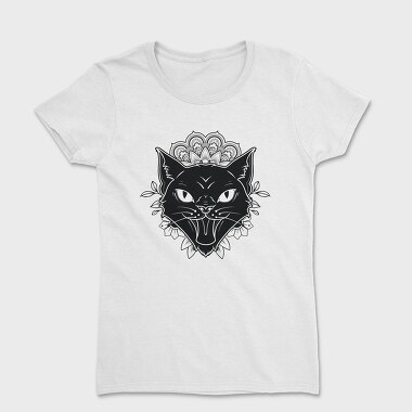 Mandala Cat Tattoo, Tricou Femei