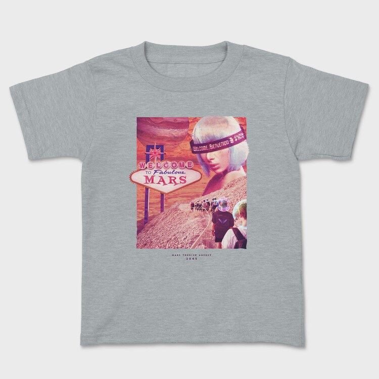 Mars Planet Psychedelic, Tricou Copii