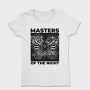 Masters Of The Night Moth Butterflies Halftones, Tricou Femei