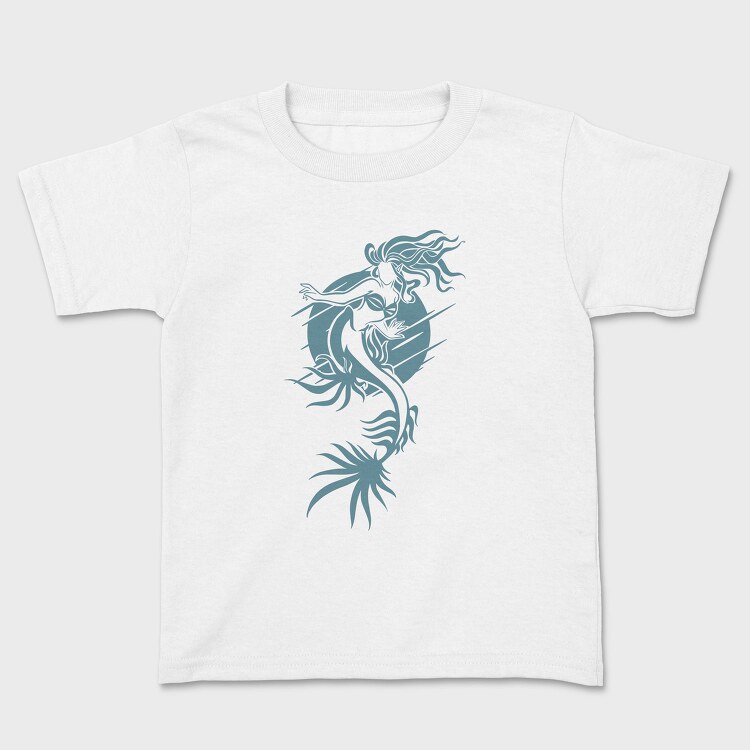 Mermaid Graphic, Tricou Copii