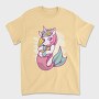 Mermaid Unicorn Sea Corn, Tricou Barbati (Unisex)