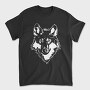 Wolf Wild Animal Head, Tricou Barbati (Unisex)