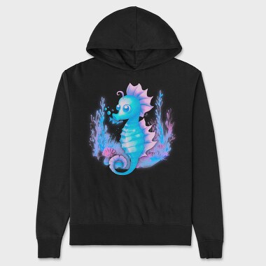 Singing Seahorse, Hanorac Oversize Barbati (Unisex)