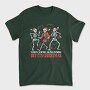 Skeletal Christmas Dance Skeletons, Tricou Barbati (Unisex)