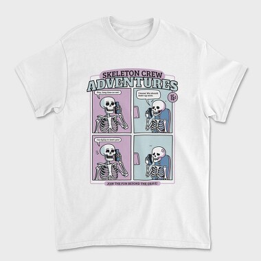 Skeleton Crew Adventures, Tricou Barbati (Unisex)