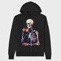 Skeleton Tea Coffee, Hanorac Oversize Barbati (Unisex)