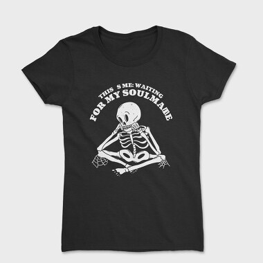 Skeleton Waiting For Love Request, Tricou Femei