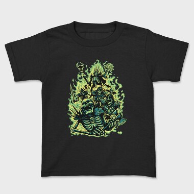 Skeleton Warriors Necromancer, Tricou Copii