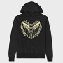 Skeleton Wings Skelleton, Hanorac Oversize Barbati (Unisex)