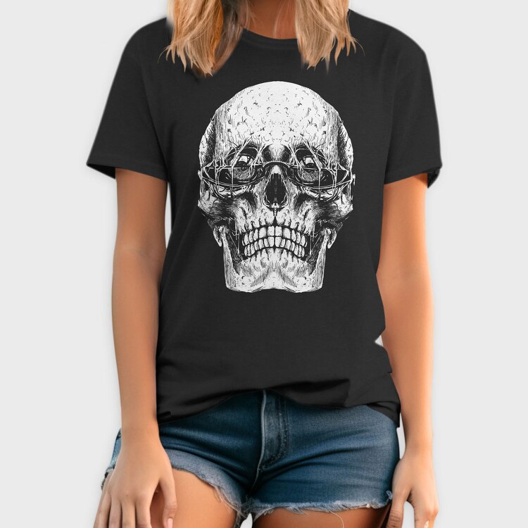 Skull Sunglasses, Tricou Barbati (Unisex)