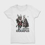 Merry Dark Krampus Cartoon, Tricou Femei
