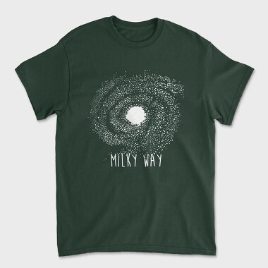 Milky Way Quote, Tricou Barbati (Unisex)