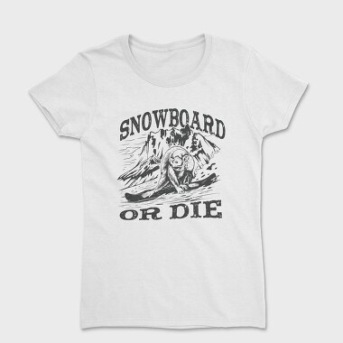 Monkey Snowboarding, Tricou Femei