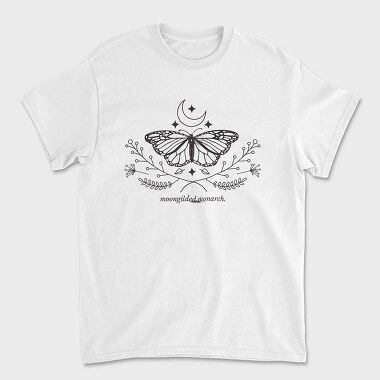 Moon Butterfly Tote, Tricou Barbati (Unisex)