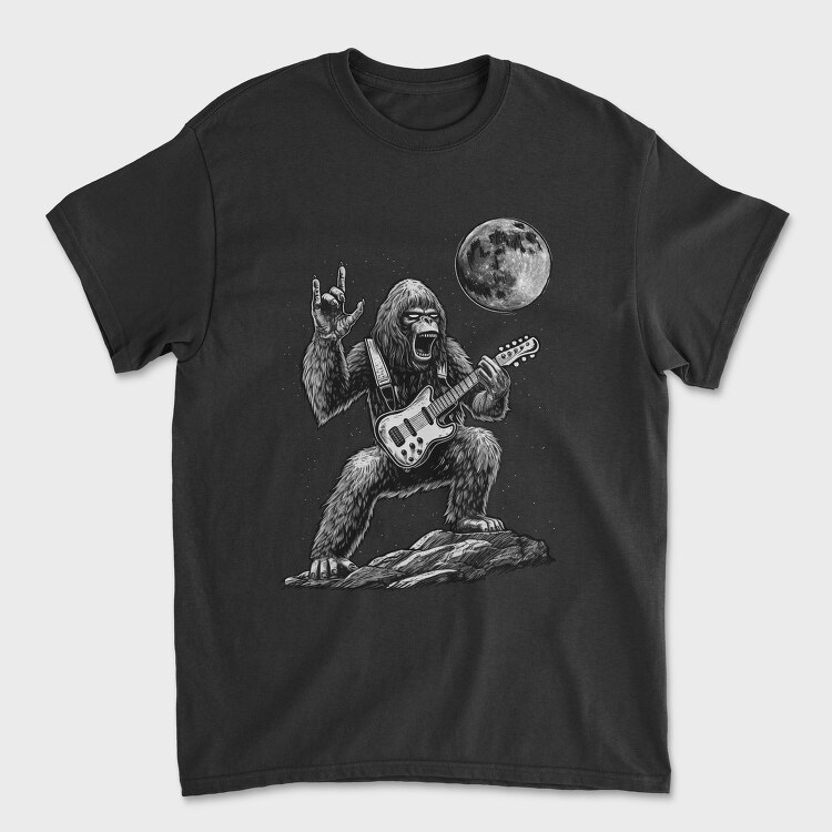 Moonlight Bigfoot Concert Rocking, Tricou Barbati (Unisex)