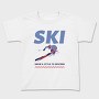 Ski Snow Style Winter, Tricou Copii