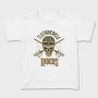 Skull Biker 04, Tricou Copii