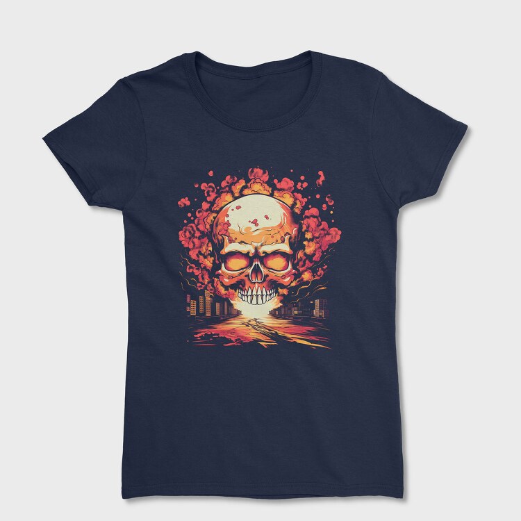 Skull Death Explosion, Tricou Femei