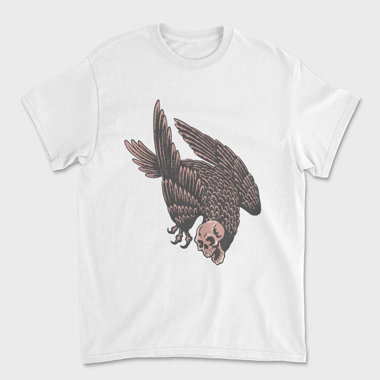 Skull Hawk, Tricou Barbati (Unisex)