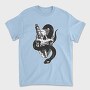 Skull With Snake Knife 01, Tricou Barbati (Unisex)