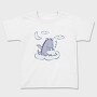 Sleepy Cute Dragon Tote, Tricou Copii