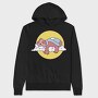 Sleepy Sloth In The Clouds, Hanorac Oversize Barbati (Unisex)