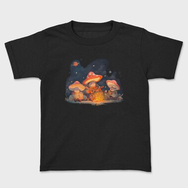 Mushroom Camping Fantasy, Tricou Copii