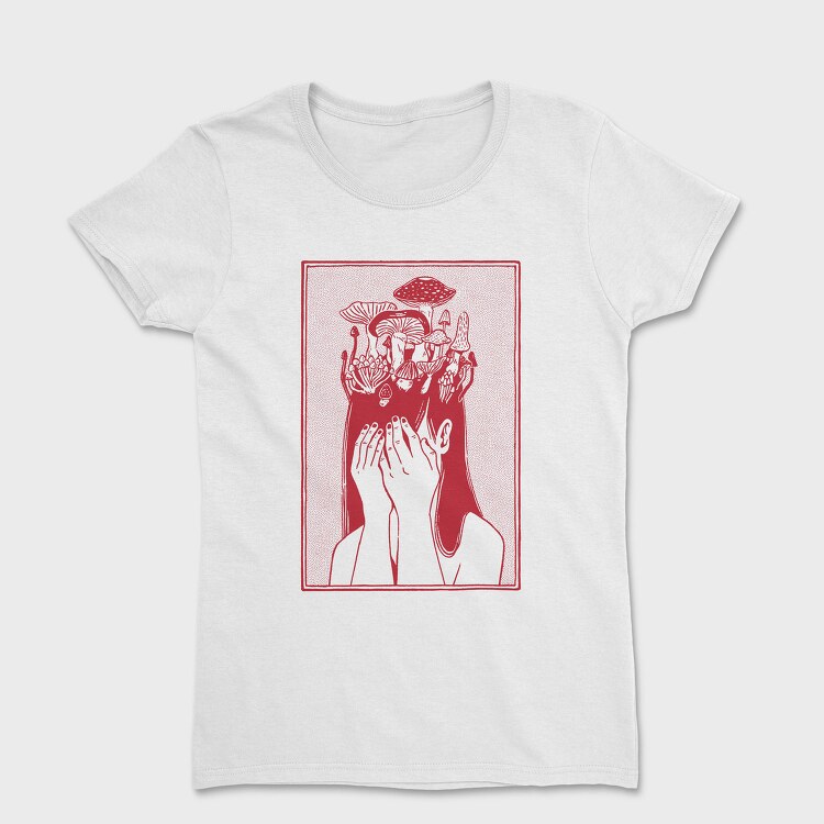 Mushroom Girl, Tricou Femei