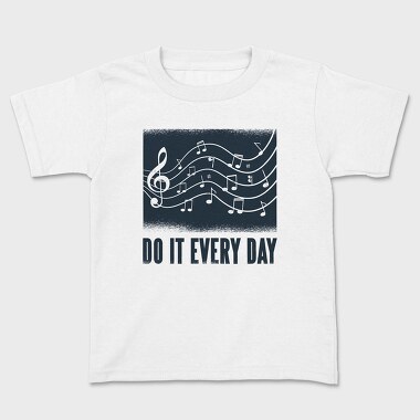 Music Text, Tricou Copii