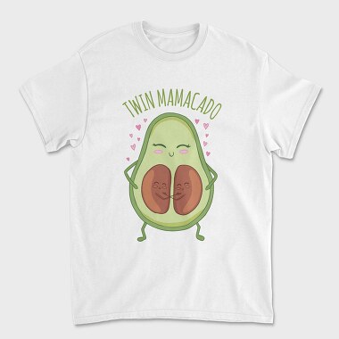 Twin Mamacado, Tricou Barbati (Unisex)