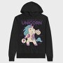 Unicorn Anatomy Chart, Hanorac Oversize Barbati (Unisex)