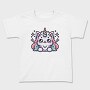 Unicorn Cat Kawaii Main Coon, Tricou Copii
