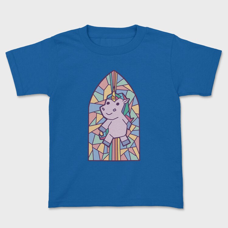 Unicorn Church Window, Tricou Copii