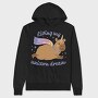 Unicorn Dream Capybara, Hanorac Oversize Barbati (Unisex)