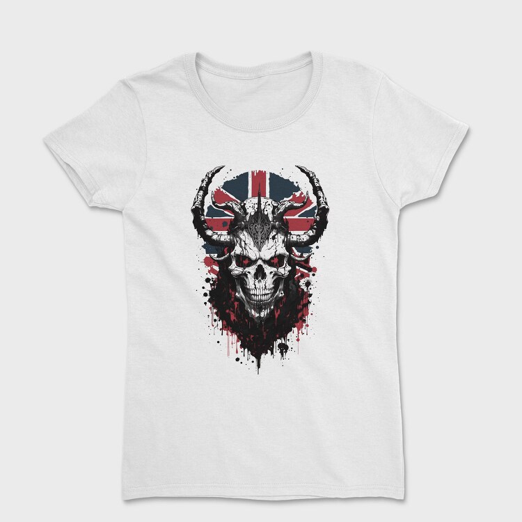 Union Jack Skull, Tricou Femei